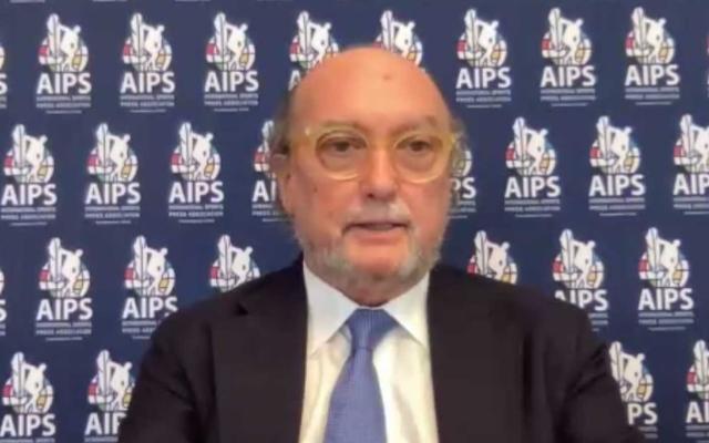 国际体育记者协会主席向体坛加读者问好！